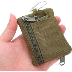 Mini Size EDC Utility Pouch Bags First Aid Pouch Organizer Storage Pouch Waist Pack with Carabiner Gift for Men
