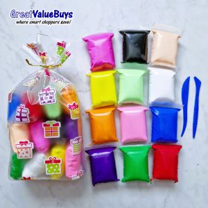 SG stock Ready Packed Goodie Bag 12 colour Clay Gift Set Air Dry Super Light Clay Pre-packed Birthday