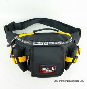 Waistbag POLO PROSTAR Tactical Bag Multi Fungsi Tas Selempang Pria Anti Air