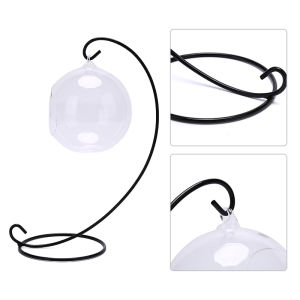 [Eqrbtl] Bình thủy tinh trong suốt bình đựng hoa cây mọng nước treo cảnh quan