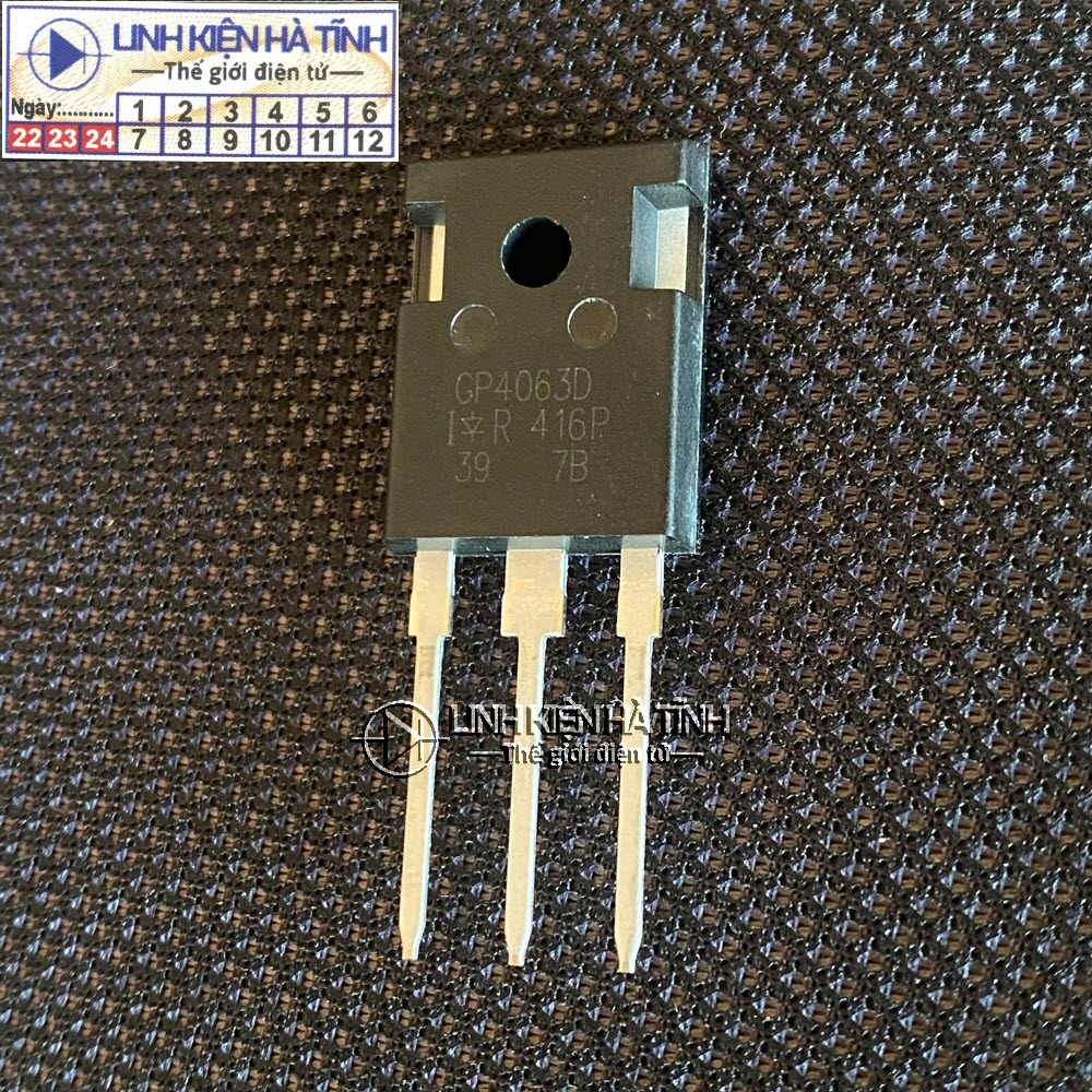 IGBT GP4063D IRGP4063D 48A/600V TO-247 mới - AA10