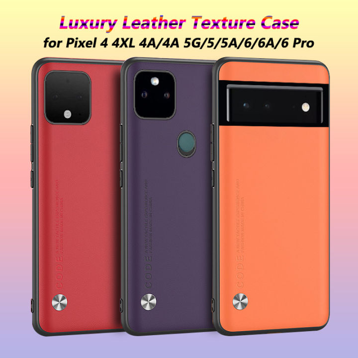 Rubber Phone Case For Google Pixel Pro 6A 5A 4A 5G 4G Shockproof Soft  Case for Pixel XL Leather Textured Shell Back Cover Lazada PH