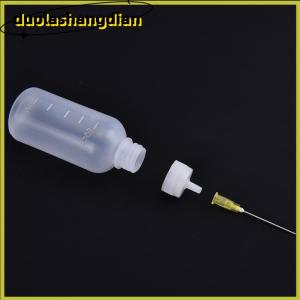 [Duola] 50ml Polyethylene Needle dispenser ขวดจ่ายสำหรับ rosin SOLDER FLUX PASTE