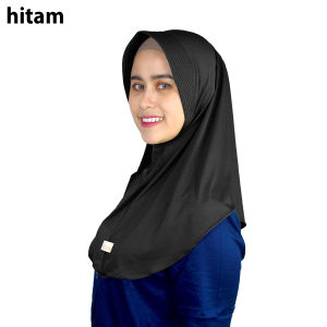 Elshaka Hijab / Bergo Hamidah / Kerudung Pet Jersey Belaria / Hijab Pet Instan Jersey / Jilbab Dewasa Pet Anti Tembem terbaru 2022