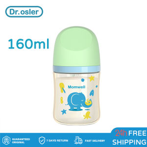 Dr.Spock Original 2nd Gen PPSU Feeding Bottle 160ml/240ml Wide Neck Baby Bottle Anti-colic