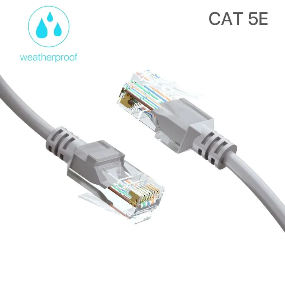 Hamrol 30M/20M/10M Cat5 Ethernet Network Cable POE RJ45 Cable Internet LAN  Cord for IP PoE Security Camera System Kit