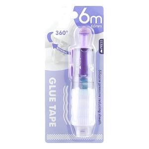 Hình Dạng bút có thể thu vào Băng Dính 6Mm hai mặt Chấm Băng Refillable Chấm Băng Bút Cho Scrapbooking Làm