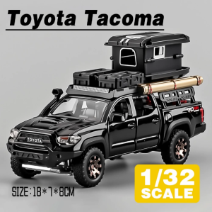 1:32 Toyota Tacoma Travel Edition Diecast Model Car Alloy Cars Toys Collection Gift For Kids Boy Girl
