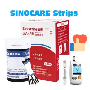Sinocare Strips Only 25pcs (1bottle) Exp 2027