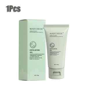 Herbal Extract Gentle Exfoliating Gel 50G - Deep Pore Cleansing Blackhead Removal & Brightening (For Face Only)