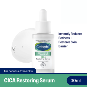 Cetaphil Soothing & Comfort Cica Restoring Serum - 30ml | Centella Allantoin & Pentavitin