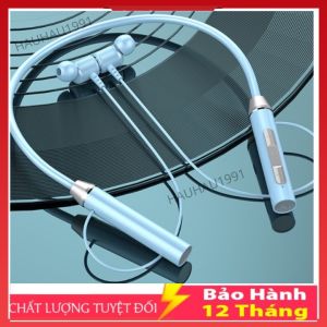 Tai Nghe Bluetooth Thể Thao 5.2 Đeo Cổ Giảm Tiếng ỒnPhù Hợp mọi loại điện thoại Bảo hành 12 tháng