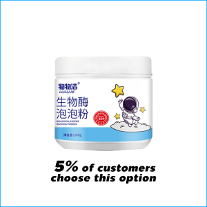 Bubble bio enzyme decomposer Detergent Stain Remover Explosive Salt Strong Whitening Agent Remove Yellow Bleaching Mildew Spots