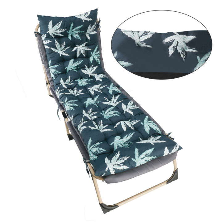 Sun Lounger Cushion Pads Replacement Non-Slip Recliner Relaxer Chair  Cushion Thick Sunbed Padded Mat Garden Furniture Patio Chair Seat Cover For 