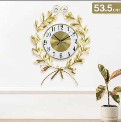 TERLARIS Jam dinding modern 3D quartz creative design model luxury diamond Jam dinding mewah merak Jam dinding jumbo jam dinding merak