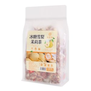[ready stock] 250g Rock Sugar Snow Pear Jasmine Tea Cough Tea 冰糖雪梨茉莉茶 Cold Brew Tea 止渴润肺茶 止咳化痰茶 coffee