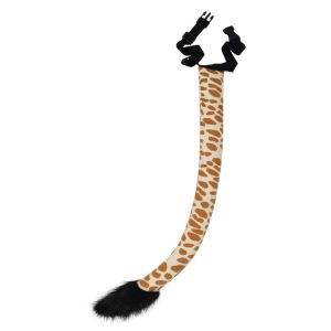 BLACKON Soft Animal Tail Lightweight Plush Costume Prop Deluxe Easy to Wear Long Animal Tails Halloween