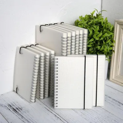 DUKEEN Spiral book coil Notebook Line DOT Blank Grid Paper Journal Diary Sketchbook For School Supplies Stationery