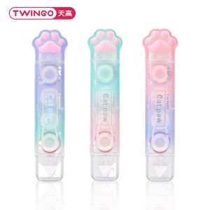 2 In 1 Correction Tape Glue Double-Sided Adhesive Tape Gradient Color Creative Correction Tape