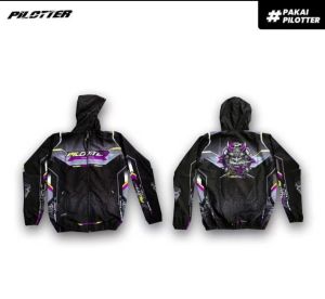Jaket Racing Pilotter Terbaru Art Samurai Gratis Stiker