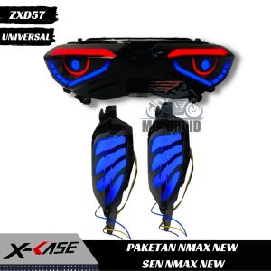 PAKET STOPLAMP NMAX NEW EAGLE 2020 2023 PLUS SEN MODEL SHARK 3in1 PNP MOTOR NMAX NEW