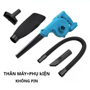 Máy Thổi Hút Bụi 2 Trong 1 Dùng Pin Makita Máy Thổi Phản Lực Công Suất Lớn Vệ Sinh Dọn Dẹp Đa Năng