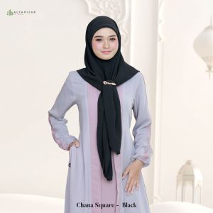 ALYAHIJAB by NAJA - Chana Square Inner Set Jilbab Khimar Segitiga Polos