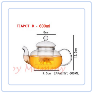 Borosilicate Glass Tea Pot Set/Teapot