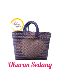 Tas Anyaman Lurik / Tas Belanja /Tas Anyaman plastik