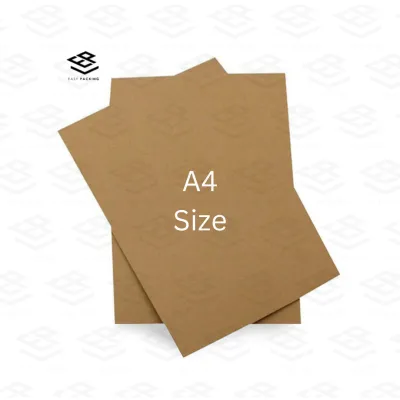Big Sale Harga Kilang ( 10pcs ) BROWN KRAFT PAPER A2/ A3/ A4/ A5 WITH 270g/ 350g/ 450g NATURAL BROWN COLOUR DIY HANDMADE