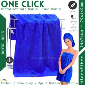 TUALA MANDI HILTON BATH TOWEL HOTEL DAN RESORT HOME STAY PREMIUM MICROFIBER (70X140cm) SERAP AIR (Ready Stock) HARGA BORONG