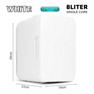 【1 Years Warranty 】XM— Car Refrigerator LED 15L Portable Mini Fridge Cooler & Kereta Mini Peti Sejuk迷你車家冷熱兩用小冰箱