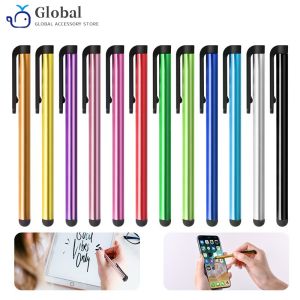 Universal Color Alumium Alloy Stylus Pen Capacitive Screen Touch Pen For Tablet / Mobile Phone Drawing Writing Click Pen