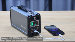 Flashfish 60000mAh solar generator 220V/300W Power Station Multi-Function Portable Big Capacity Solar Generator For Outdoor Camping Emergency Power Portable Solar Panels