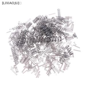 [LIXIAOJU] 200Pcs Mixed Multi-size Mini Spring Parts Accessories Stainless Steel Compression Spring Ballpoint Pen Spring