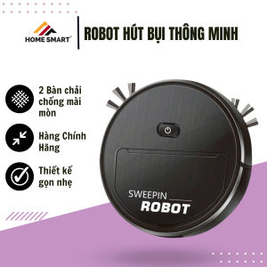 Robot Hút Bụi Lau Nhà Thông Minh SWEEPIN Máy Hút Bụi Thông Minh Tự Động Cho Gia Đình