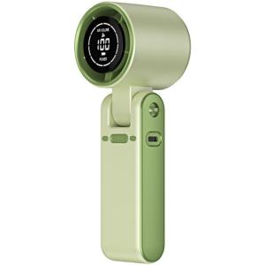 Portable Outdoor Handheld Fan 0-100 Speed Mini Cooling USB Rechargeable Control Cooling Fan with Cold Compress