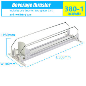 Drink Organizer for Fridge Self-Sliding Soda Can Dispenser with Locking Design 1-5 Rows Fridge Drink Dispenser Adjustable Width/fridge organizer/fridge organiser