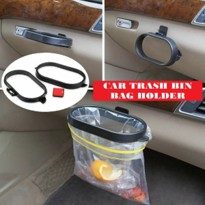 Car Trash Bin Rubbish Bin Mini Cute Dustbin With Cover Plastic Car Garbage Can Trash Can Beg Hanging Holder Tong Sampah Kereta