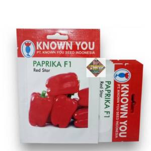 Benih Bibit Paprika F1 Merah Red Star Known You Seed - KYS PAPRIKA F1 RED STAR