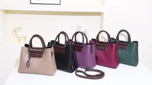 SBrand Leather 3 Layers Alligator Crossbody Bag for Women Female Shoulder Messenger Sac Luxury Designer Ladies HandbagsL728