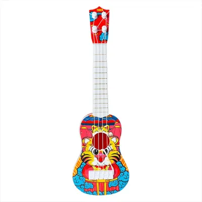 Mainan Edukasi Anak Musik Gitar Ukulele Karakter Senar 4 YE25