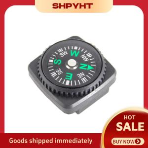 SHPYHT✨ Mini Watch Strap Button Compass Survival Mini Pocket Compass Outdoor Hiking Camping Accessories