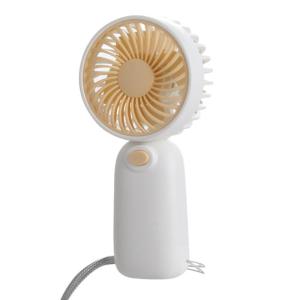 Portable Mini Handheld Fan Operated Quiet Motor For Travel Car Desk Outdoor Use Includes Straps