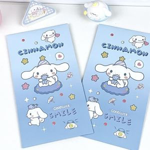 4pcs/set Sanrio Melody Kuromi Cinnamoroll Pochacco Cute Cartoon Pattern Student Holiday Bonus Red Envelope New Year Gift Pack Cute Red Envelope Spring Festival Gift