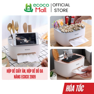 Hộp để giấy ăn hộp để đồ đa năng ECOCO 2009
