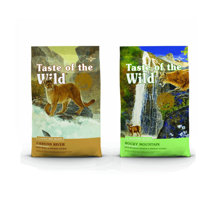 2kg Taste Of The Wild Cat Food Rocky Mountain Canyon River