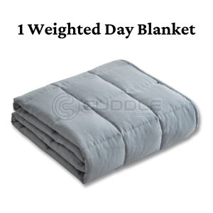 Cuddle™ Weighted Day Blanket/ Weighted Lap Pad/ Weighted Throw Blanket