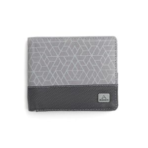 Dompet Pria Eiger Geometrica Wallet 910003162 Grey Dompet Kartu Wadah/Dompet Koin Dompet Pendek Dompet Lipat Dua