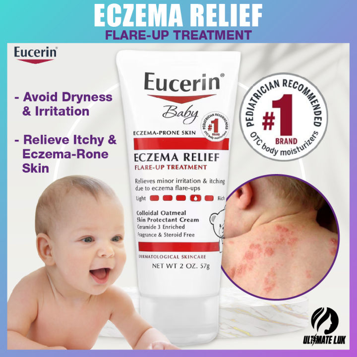 Eucerin, Baby, Eczema Relief, Flare Up Treatment, Eczema Cream